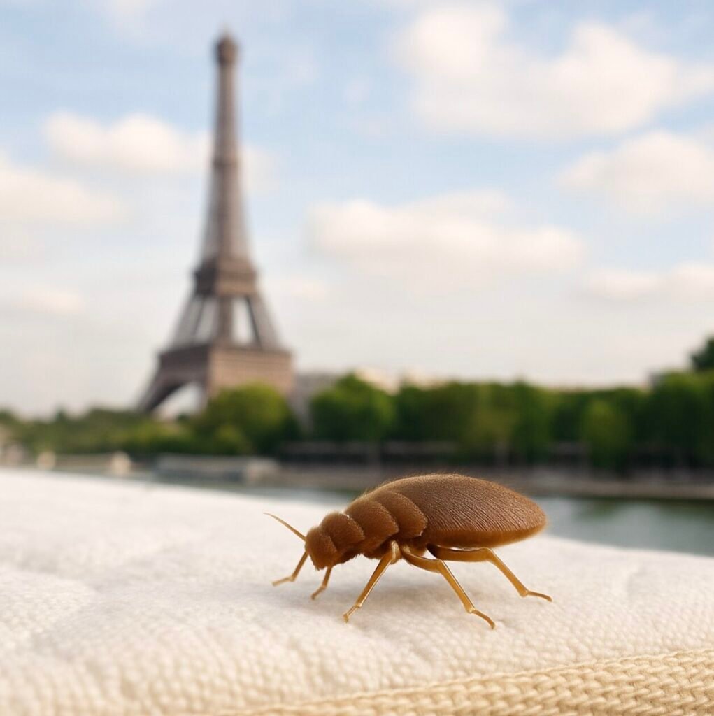 une punaise de lit à paris