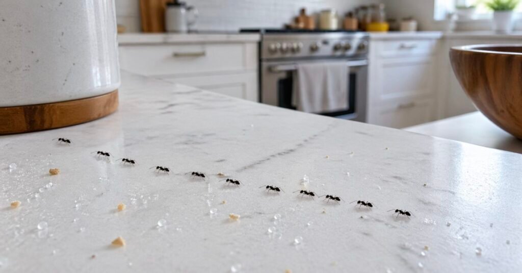 Fourmis dans la Maison